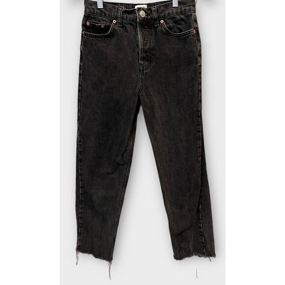 BDG Urban Outfitters Pax Tapered Womens Wash Black Jeans Size 26 - Picture 9 of 9